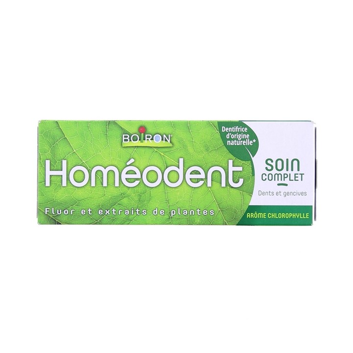 Homéodent dentifrice chlorophylle 75ml - Boiron - Dentifrice - IllicoPharma