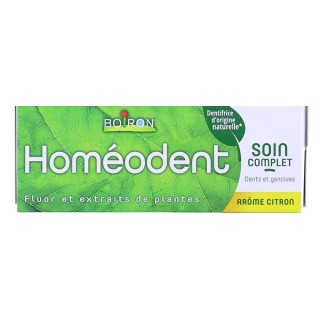 Homéodent dentifrice Citron 75ml - Boiron - Dentifrice adulte - IllicoPharma
