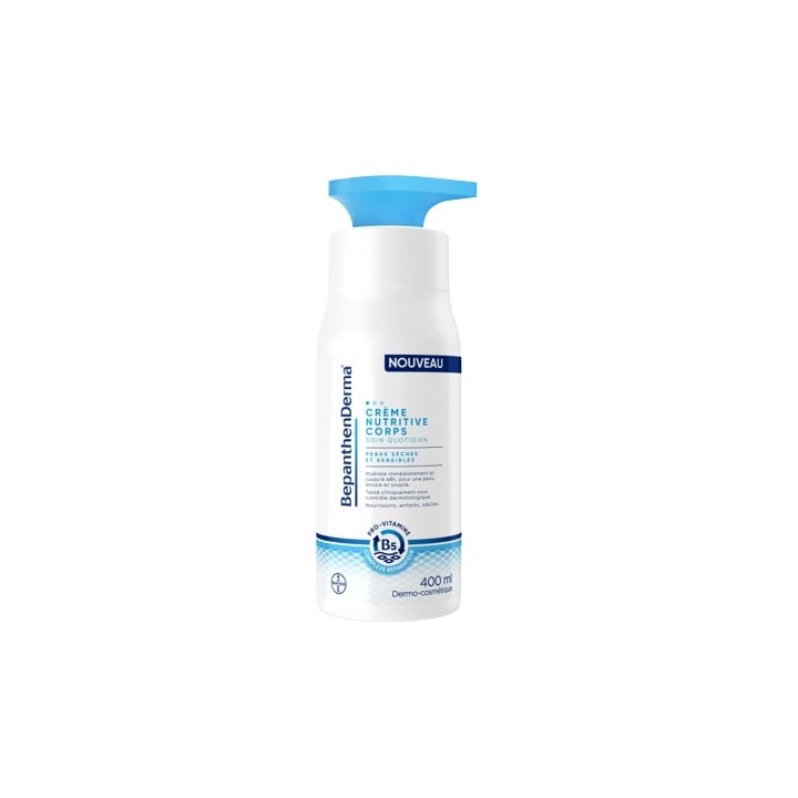 BepanthenDerma Crème Nutritive Corps 400ml – IllicoPharma