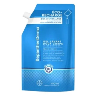 BepanthenDerma Gel Lavant Doux Corps Éco-recharge 400ml – IllicoPharma