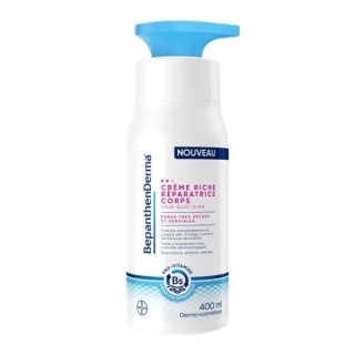 BepanthenDerma Crème Riche Réparatrice Corps 400ml – IllicoPharma