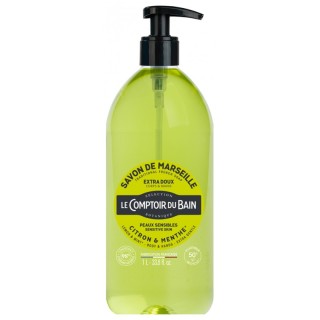 Savon Liquide Citron Menthe 1L Le comptoir du bain – IllicoPharma