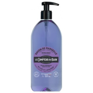 Savon Liquide Olive Lavande 1L Le comptoir du bain – IllicoPharma