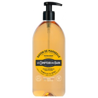 Savon Liquide Vanille Miel 1L Le comptoir du bain – IllicoPharma