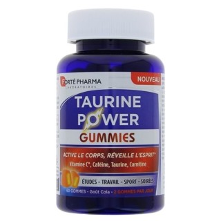Taurine Power Gummies - 60 gommes - Forté Pharma - IllicoPharma