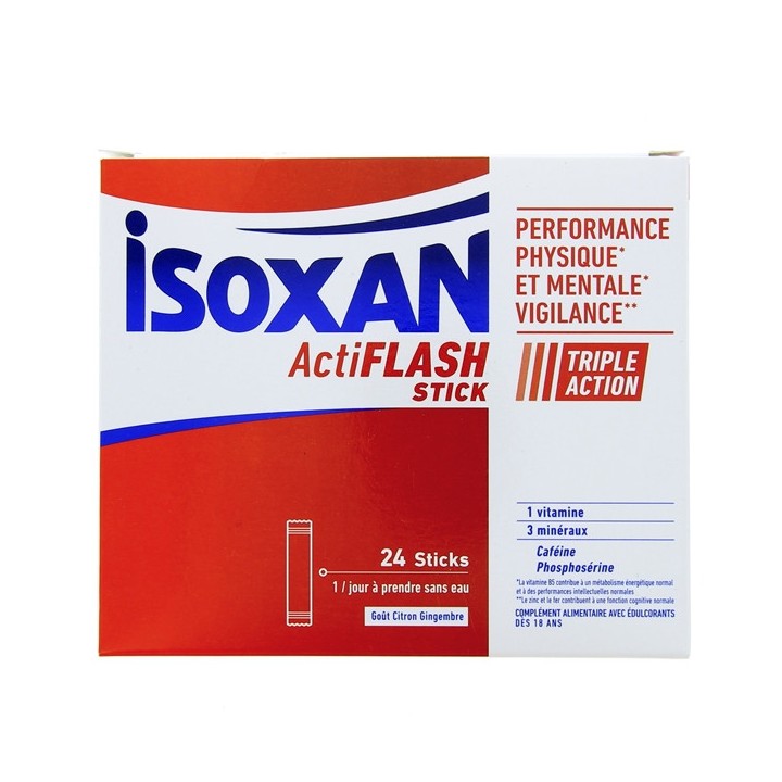 Isoxan ActiFlash - 28 sticks - IllicoPharma