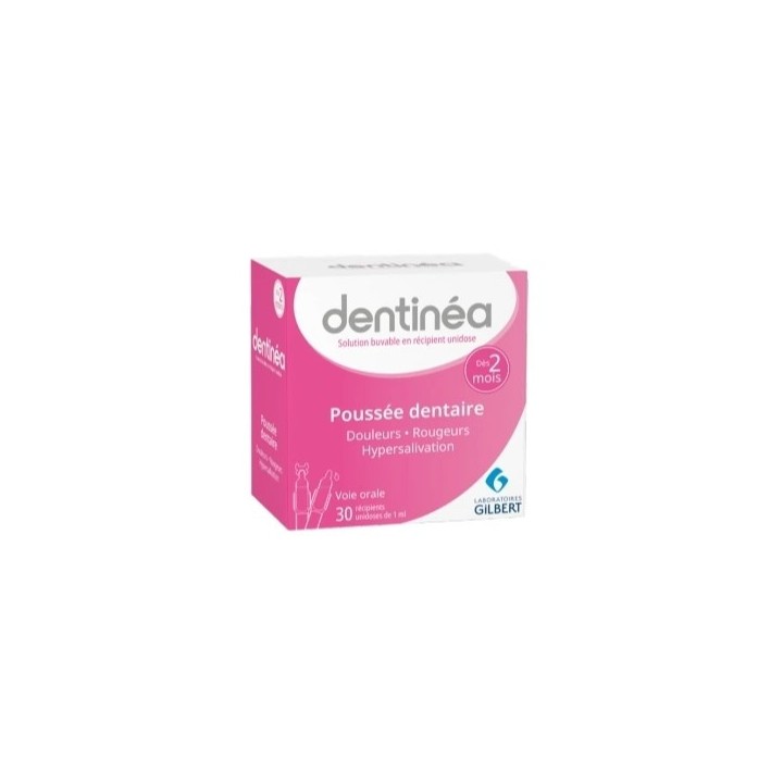 Dentinéa Poussée Dentaire - 30x1ml unidoses - Gilbert - IllicoPharma