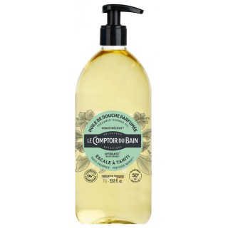 Huile de douche Escale à Tahiti Monoï 1L - Le comptoir du bain - IllicoPharma