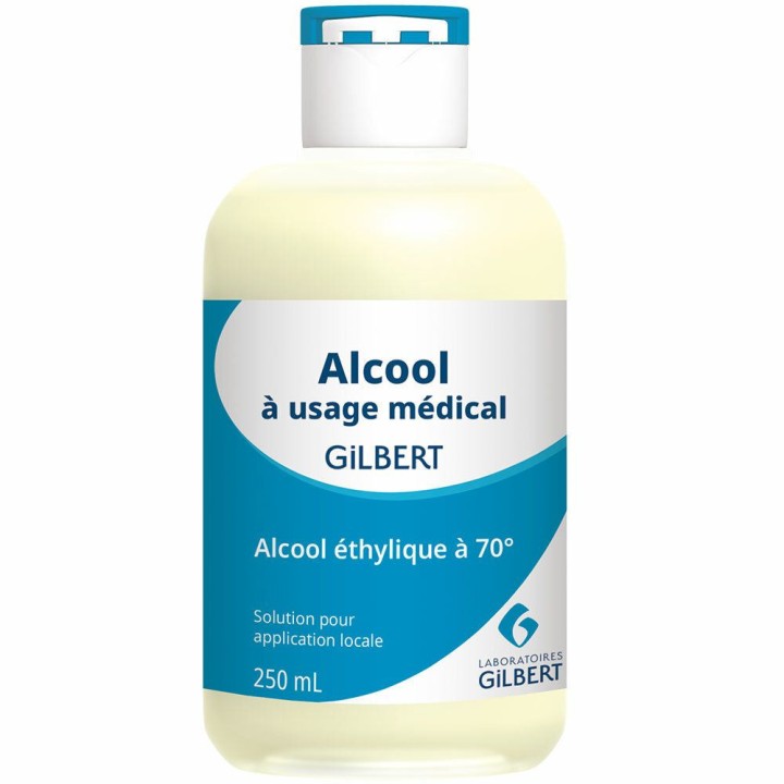 Alcool Gilbert 250ml, Mal des transports, voyage, e-Pharmacie IllicoPharma