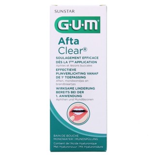 AftaClear Bain de bouche Aphtes 120ml - GUM - IllicoPharma
