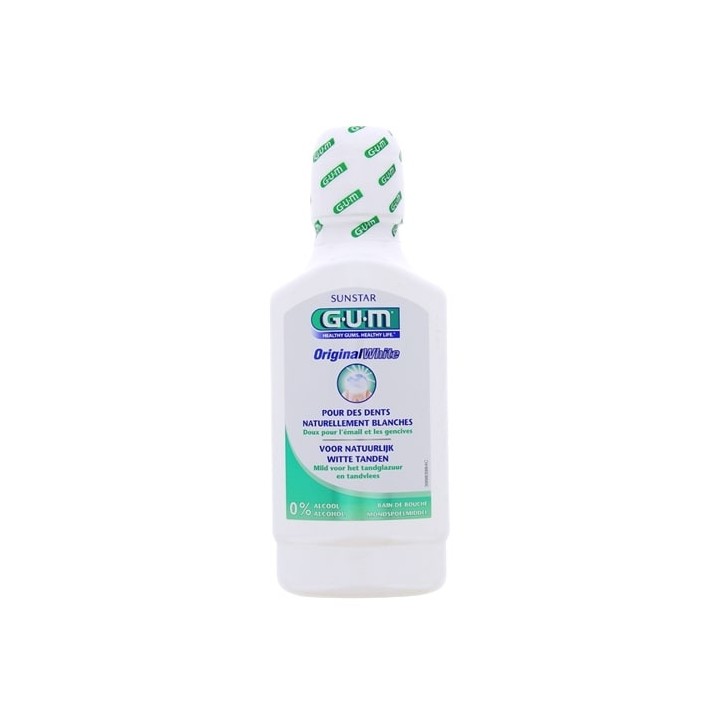 Bain de bouche Original White 300ml - Gum - Bain de bouche - IllicoPharma