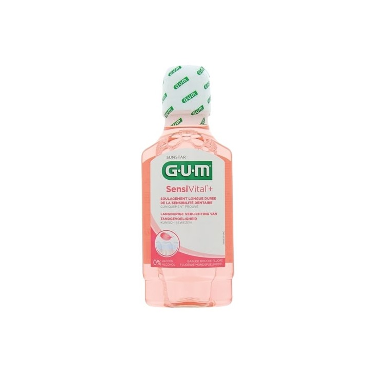 Bain de bouche SensiVital+ Dents sensibles 300ml - Gum - IllicoPharma