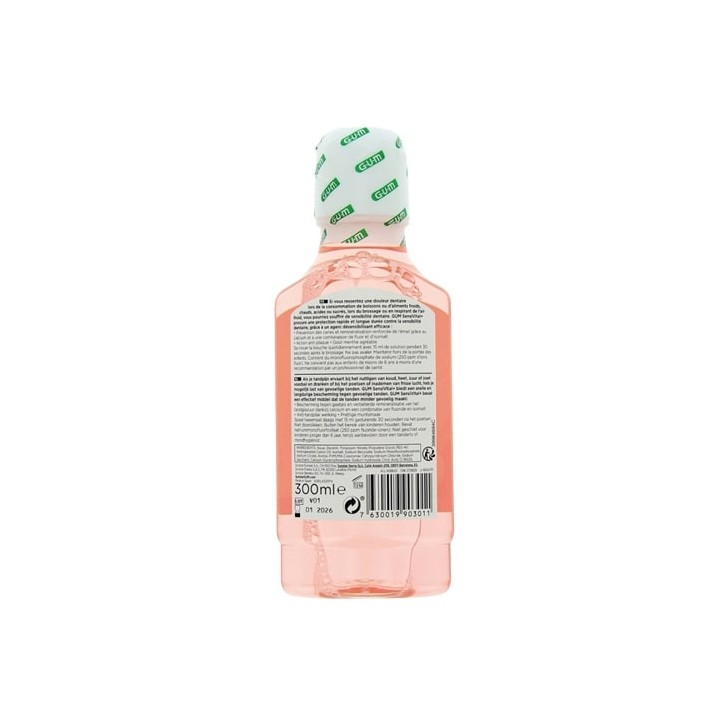 Bain de bouche SensiVital+ Dents sensibles 300ml - Gum - IllicoPharma