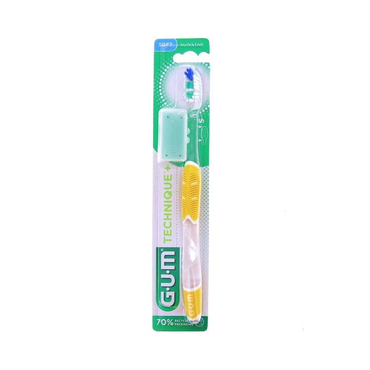 Bosse à dents Technique + Souple Compacte 491 - Gum - IllicoPharma