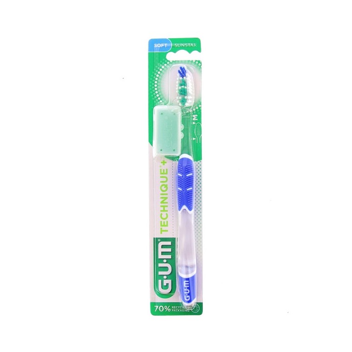 Brosse à dents Technique + Souple Normale 490 - Gum - IllicoPharma