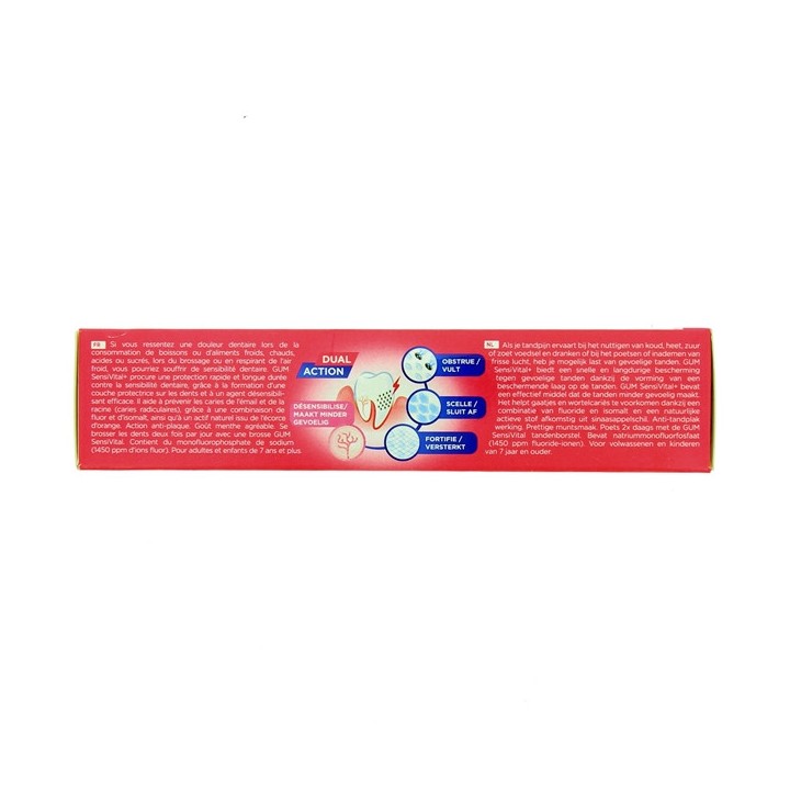 Dentifrice SensiVital 75ml - Gum - IllicoPharma