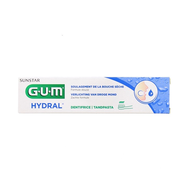 Dentifrice Hydral 75ml - Gum - IllicoPharma
