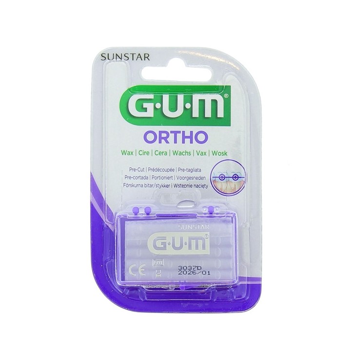 Cire translucide Ortho Prédécoupée - Gum - IllicoPharma