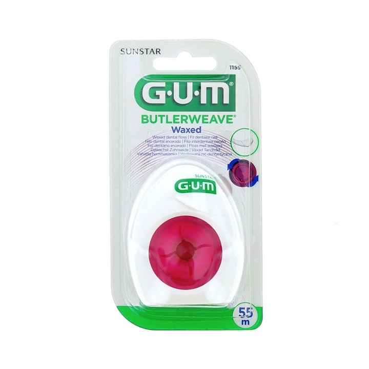 Fil dentaire Butlerweave 55m - Gum - IllicoPharma