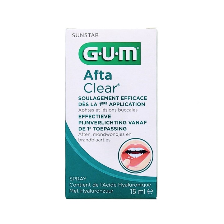 AftaClear Spray 15ml - Gum - IllicoPharma