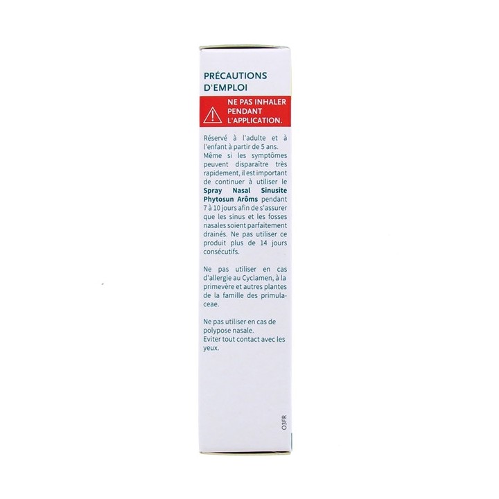 Spray Nasal Sinusite 50mg - Phytosun Arôms- IllicoPharma