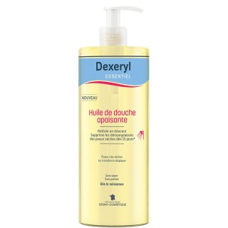 Dexeryl Essentiel Huile de douche Apaisante 500ml - IllicoPharma