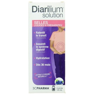 Diarilium Enfants Solution Selles 125ml - 3C Pharma - IllicoPharma