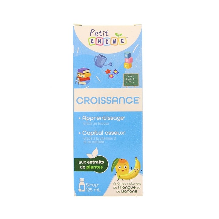 Petit chêne Croissance Sirop 125ml - Les 3 chênes – IllicoPharma