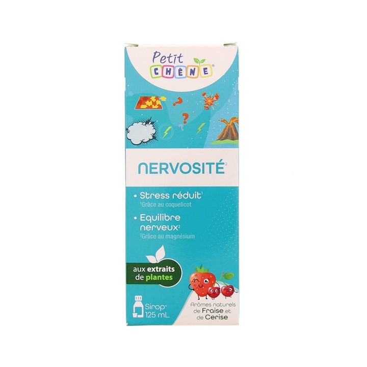Petit chêne Nervosité Sirop 125ml - Les 3 chênes – IllicoPharma
