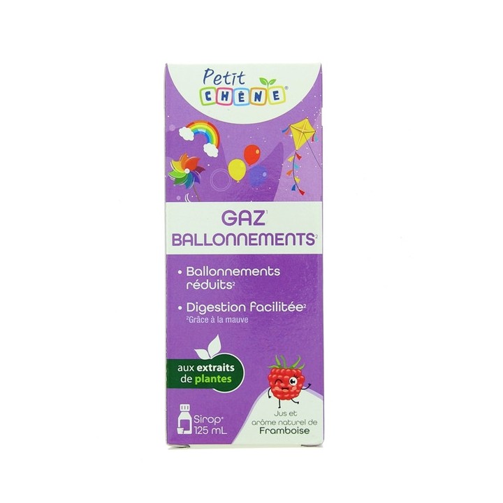 Petit chêne Gaz Ballonnements Sirop 125ml - Les 3 chênes – IllicoPharma