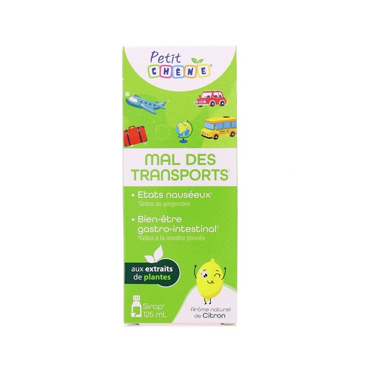 Petit chêne Mal des transports Sirop 125ml - Les 3 chênes – IllicoPharma