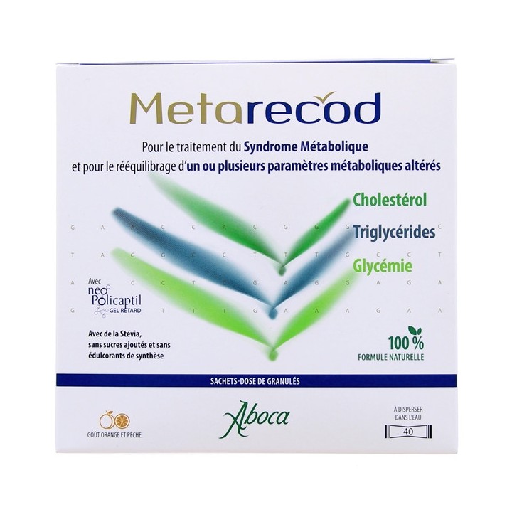 Metarecod x40 sachets-dose de granulés - Aboca - IllicoPharma