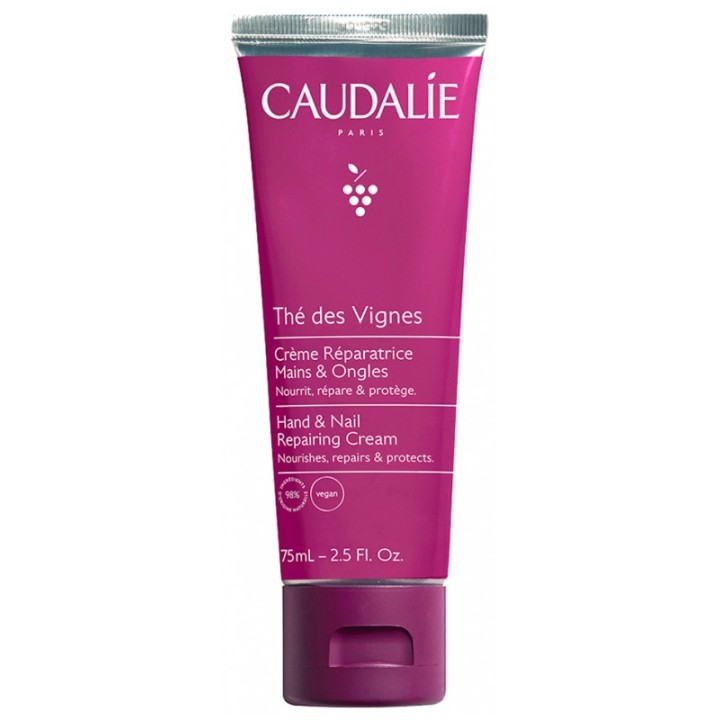 Thé des Vignes Crème Réparatrice Mains & Ongles 75ml – Caudalie – IllicoPharma