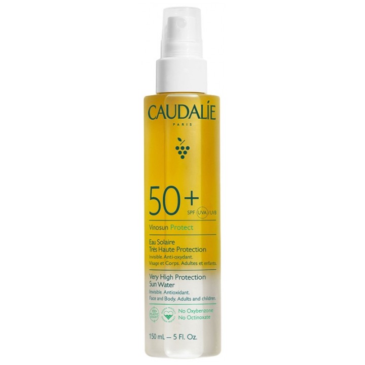 Vinosun Eau solaire Très Haute Protection SPF50+ - 150ml - Caudalie - IllicoPharma