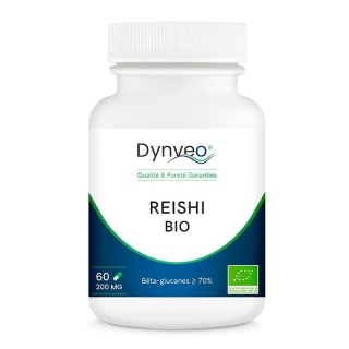 Reishi Bio 200mg – 60 gélules – Dynveo – IllicoPharma