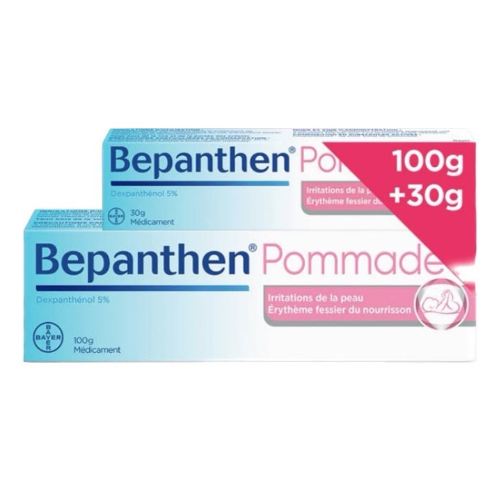 Bepanthen Pommade 5% 100g + 30g - IllicoPharma