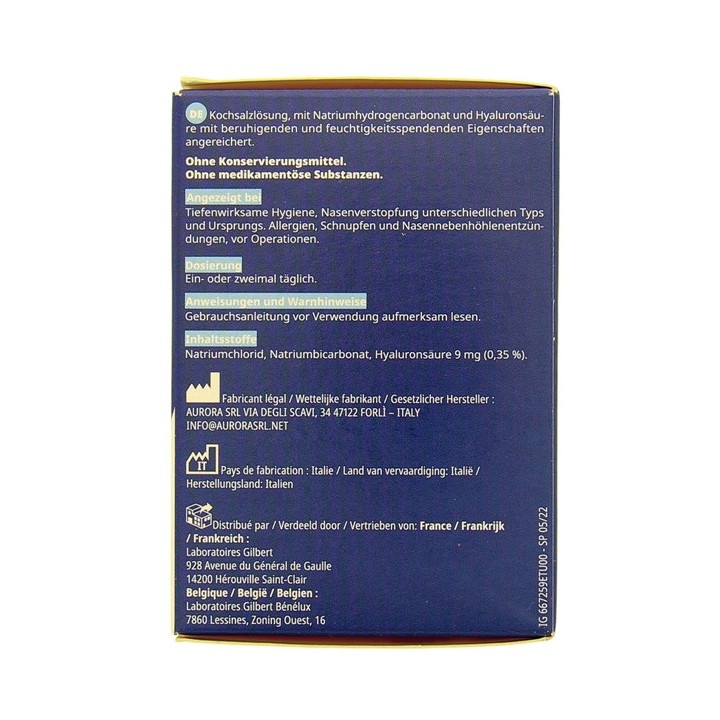 Marimer Sachets recharge Kit lavage nasale x30 - Gilbert - IllicoPharma