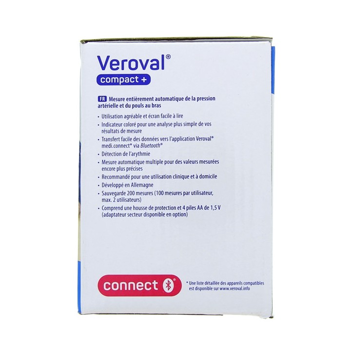 Tensiomètre Bras Veroval Compact+ Hartmann - IllicoPharma
