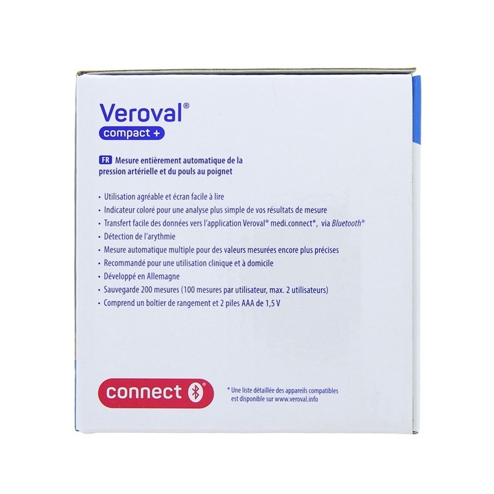 Tensiomètre Poignet Veroval Compact+ Hartmann - IllicoPharma