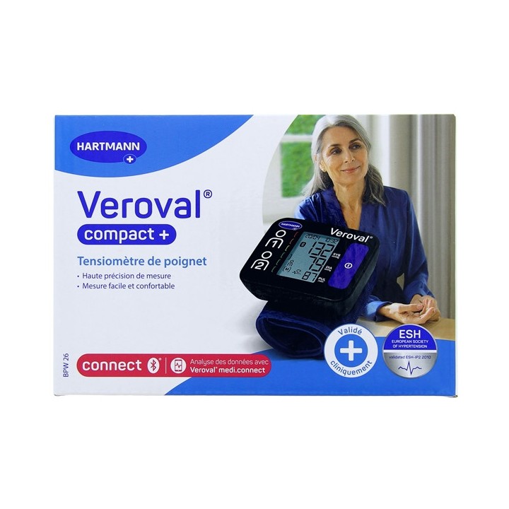 Tensiomètre Poignet Veroval Compact+ Hartmann - IllicoPharma
