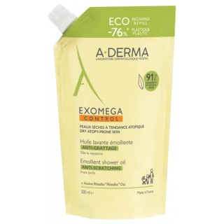 Exomega Control Huile Lavante Émolliente Recharge 500ml - Aderma - IllicoPharma