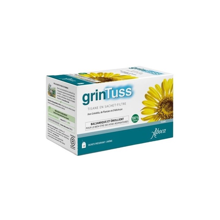 GrinTuss Tisane x20 sachets - Aboca - IllicoPharma
