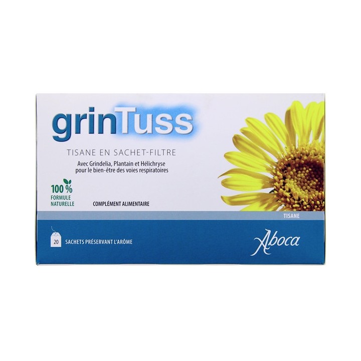 GrinTuss Tisane x20 sachets - Aboca - IllicoPharma