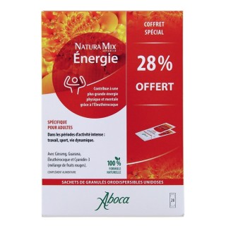 Natura Mix Énergie x28 sachets orodispersibles Aboca - IllicoPharma