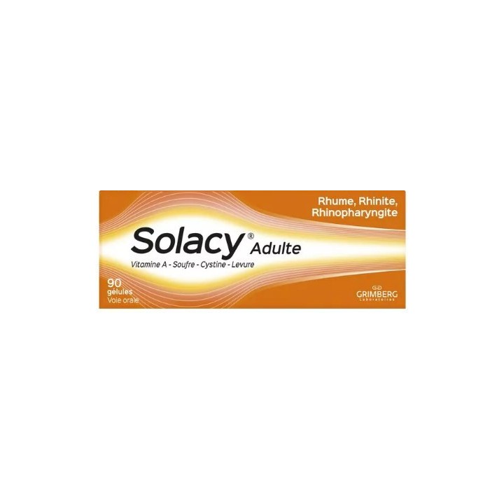 Solacy Adultes 90gélules, Grippe, Pharmacie en ligne IllicoPharma