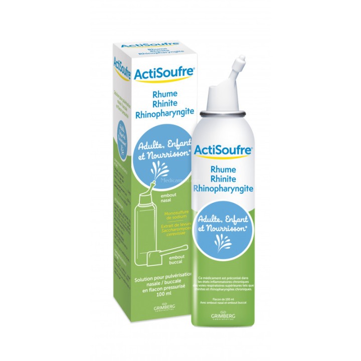 Actisoufre, Médicament Rhume - Pharmacie IllicoPharma