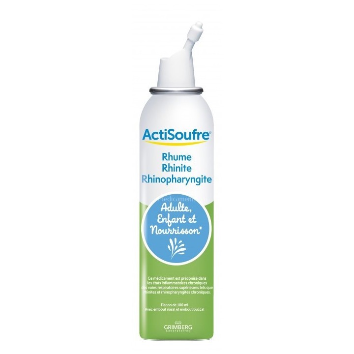 Actisoufre, Médicament Rhume - Pharmacie IllicoPharma