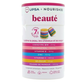 Gummies 7 en 1 Beauté x30 - UPSA x Nourished - IllicoPharma