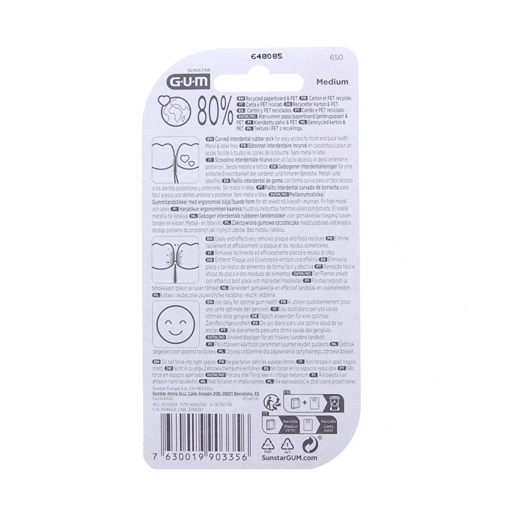 Bâtonnets Interdentaires Soft Picks-Advanced M x60 Gum - IllicoPharma