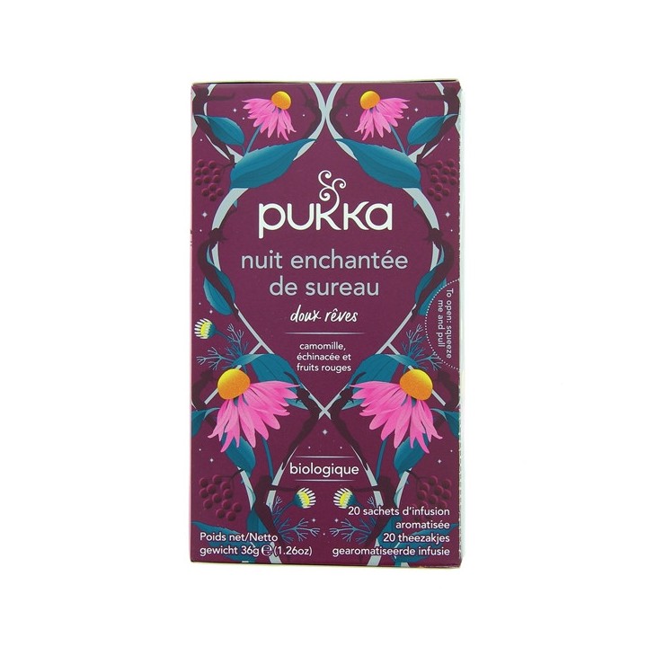 Infusion Nuit Enchantée de Sureau Bio x20 sachets – Pukka – IllicoPharma